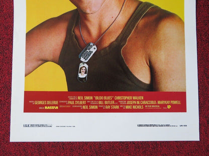 BILOXI BLUES ITALIAN LOCANDINA (27.5"x13") POSTER MATTHEW BRODERICK 1998