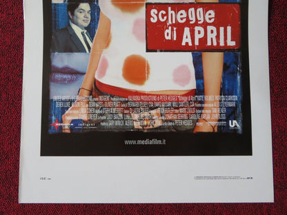 PIECES OF APRIL ITALIAN LOCANDINA (27.5"x13") POSTER KATIE HOLMES 2003