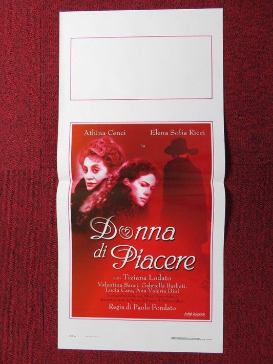 DONNA DI PIACERE  ITALIAN LOCANDINA (27.5"x13") POSTER ANTINI CNECI 1998