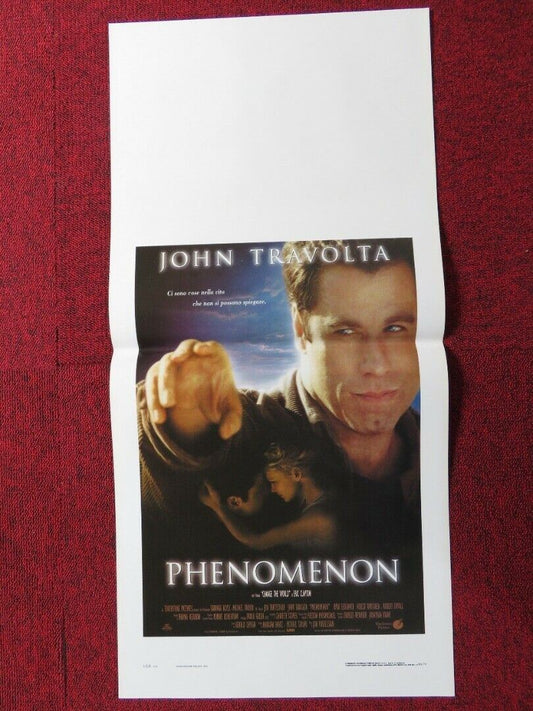 PHENOMENON  ITALIAN LOCANDINA (27.5"x13") POSTER JOHN TRAVOLTA F WHITAKER 1996