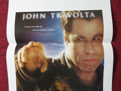 PHENOMENON  ITALIAN LOCANDINA (27.5"x13") POSTER JOHN TRAVOLTA F WHITAKER 1996