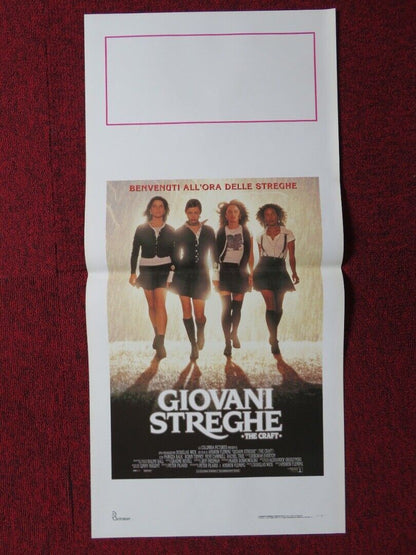 THE CRAFT ITALIAN LOCANDINA (27.5"x13") POSTER FAIRUZA BALK ROBIN TUNNEY 1996