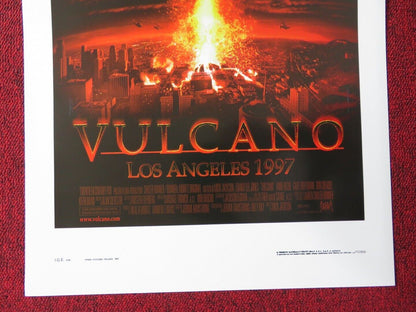 VOLCANO ITALIAN LOCANDINA (27.5"x13") POSTER TOMMY LEE JONES ANNE HECHE 1997