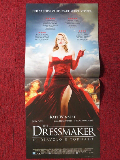 THE DRESSMAKER  ITALIAN LOCANDINA (26"x12.5") POSTER KATE WINSLLETT 2015