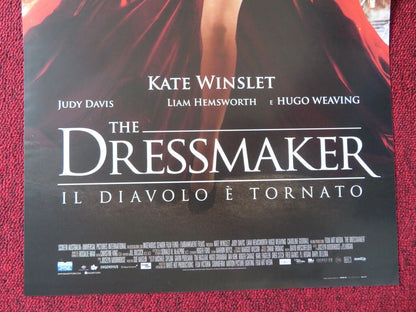 THE DRESSMAKER  ITALIAN LOCANDINA (26"x12.5") POSTER KATE WINSLLETT 2015