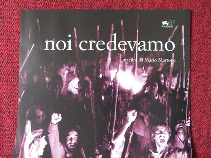 NOI CREDEVAMO ITALIAN LOCANDINA (26.5"x12.5") POSTER MARIO MARTONE 2010