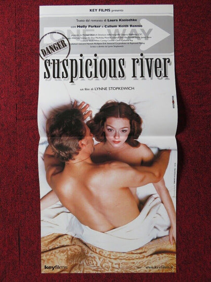 SUSPICIOUS RIVER ITALIAN LOCANDINA (25.5"x12.5") POSTER MOLLY PARKER 2000