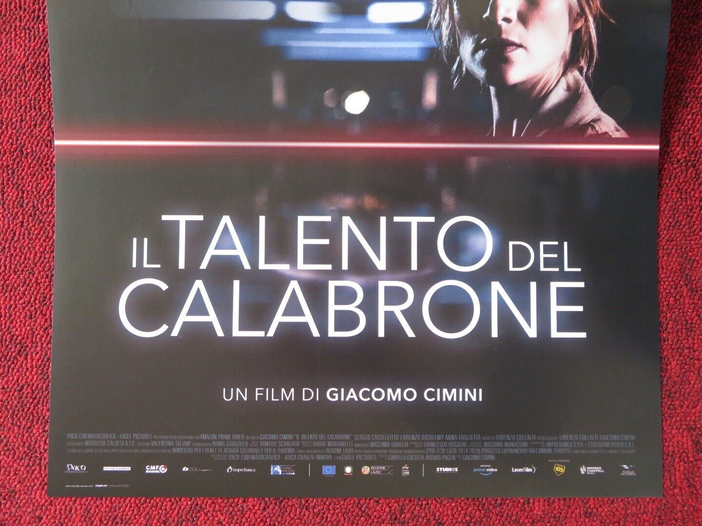 IL TALENTO DEL CALABRONE ITALIAN LOCANDINA (26.5"x12.5") POSTER 2020