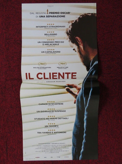 THE SALESMAN  ITALIAN LOCANDINA (26.5"x12.5") POSTER SHAHAB HOSSEINI 2016