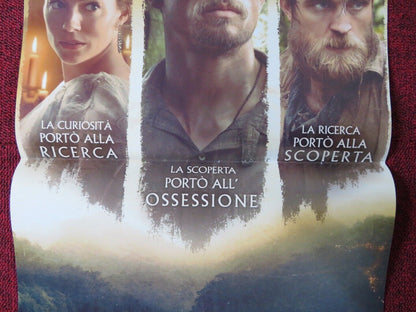 THE LOST CITY OF Z ITALIAN LOCANDINA (26.5"x12.5") POSTER SIENNA MILLER 2016