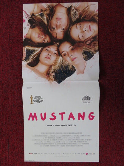 MUSTANG  ITALIAN LOCANDINA (27"x12.5") POSTER GUNES SENSOY DOGA ZEYNEP 2015