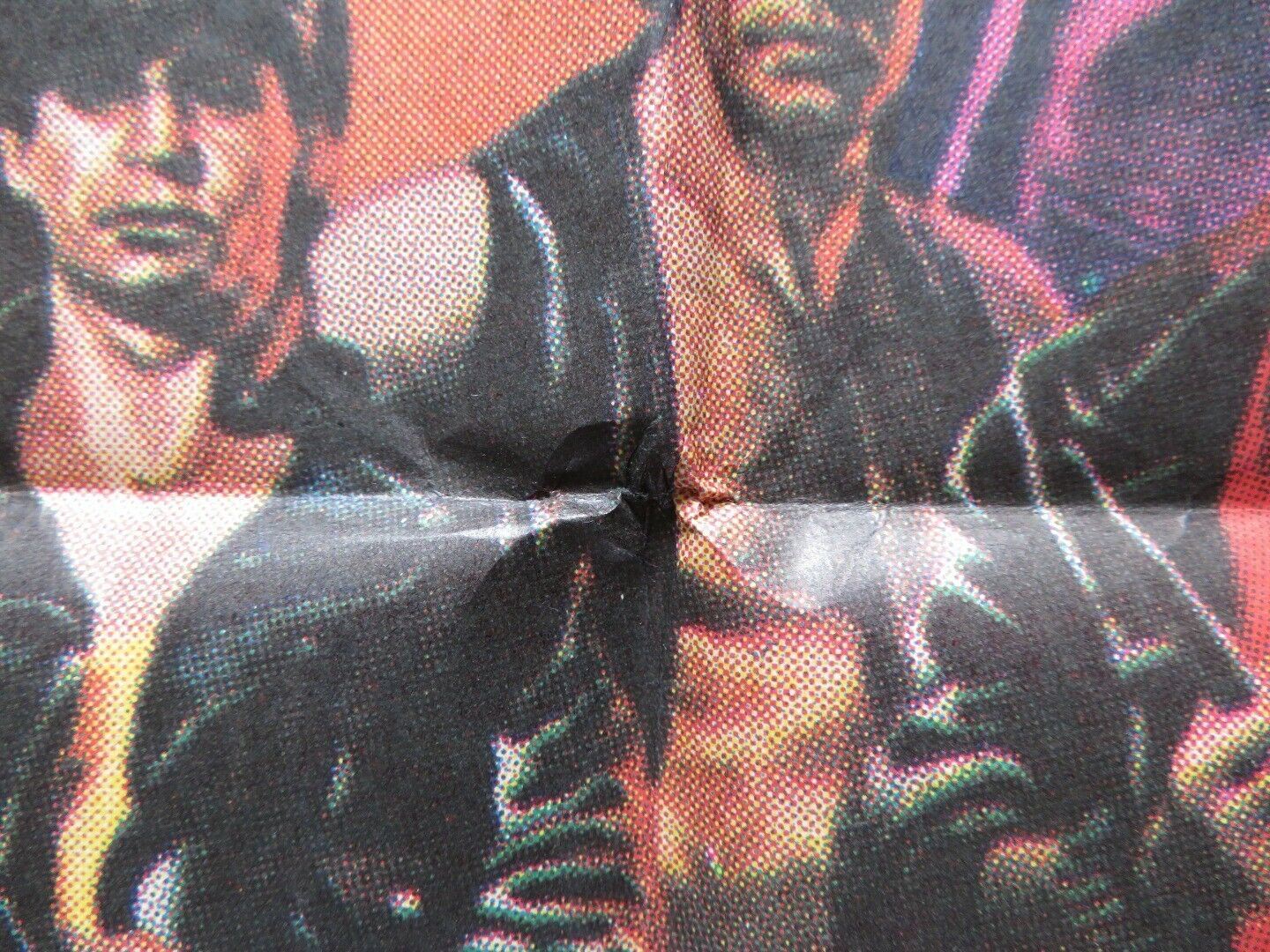 SAVAGE STREETS FOLDED ARGENTINA POSTER LINDA BLAIR JOHN VERNON 1984