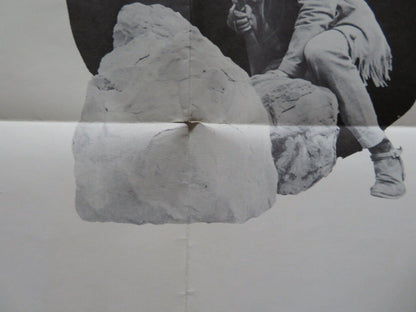 THE STALKING MOON - B FOLDED US ONE SHEET POSTER GREGORY PECK E. SAINT 1968