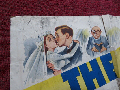 THE HONEYMOON'S OVER FOLDED US ONE SHEET POSTER STUART ERWIN M. WEAVER 1939