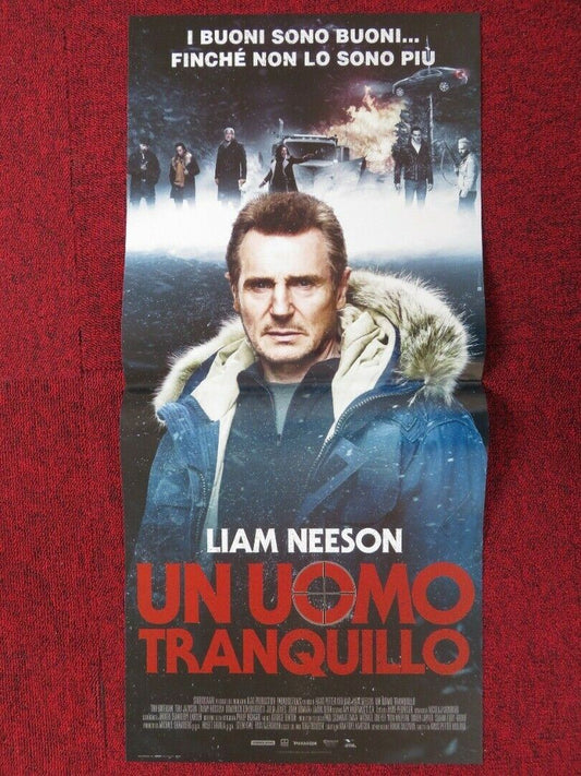 COLD PURSUIT ITALIAN LOCANDINA (16.5"x12.5") POSTER LIAM NEESON LAURA DERN 2019