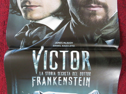 VICTOR FRANKENSTEIN ITALIAN LOCANDINA (27"x13") POSTER MCAVOY RADCLIFFE