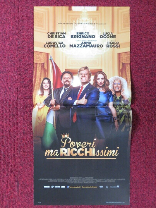 POVERI MA RICCHISSIMI ITALIAN LOCANDINA (26.5"x12.5") POSTER CHRISTIAN DE SICA