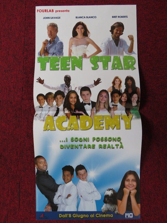 TEEN STAR ACADEMY ITALIAN LOCANDINA (26.5"x12.5") POSTER JOHN SAVAGE BLANCA 2017