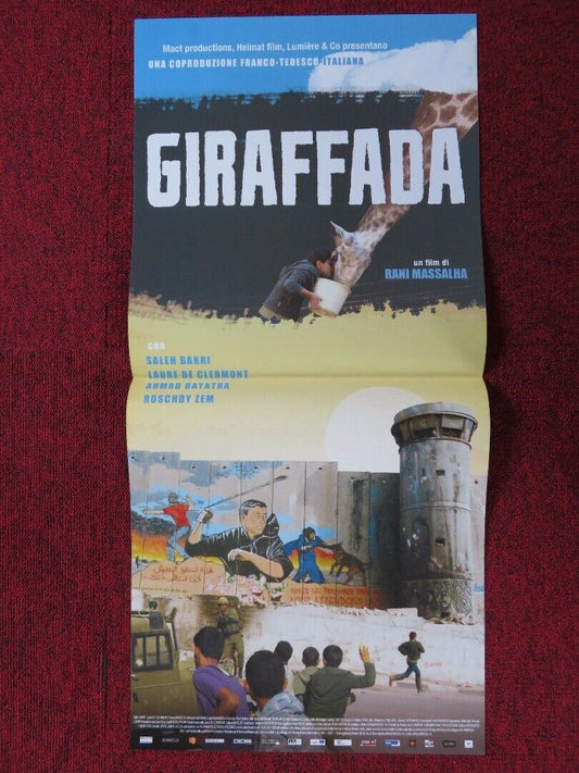 GIRAFFADA ITALIAN LOCANDINA (26.5"x12.5") POSTER SALEH BAKRI LAURE DE CLERMONT