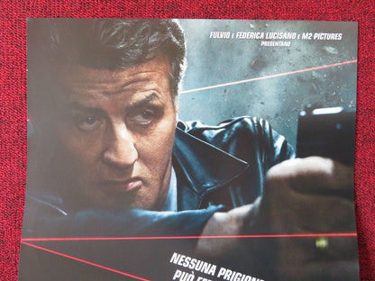 ESCAPE PLAN 2 ITALIAN LOCANDINA (26.5"x12.5") POSTER STALLONE DAVE BAUTISTA 2018