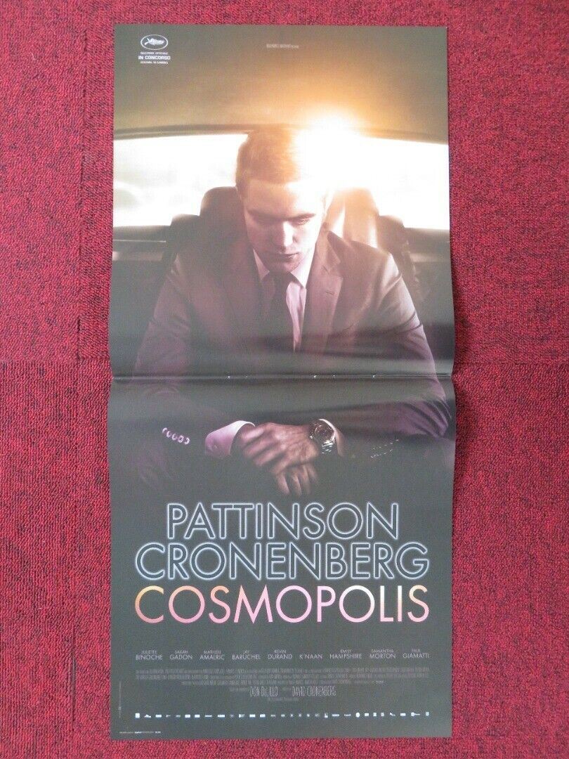 COSMOPOLIS ITALIAN LOCANDINA (26.5"x12.5") POSTER PATTINSON CRONENBERG 2012