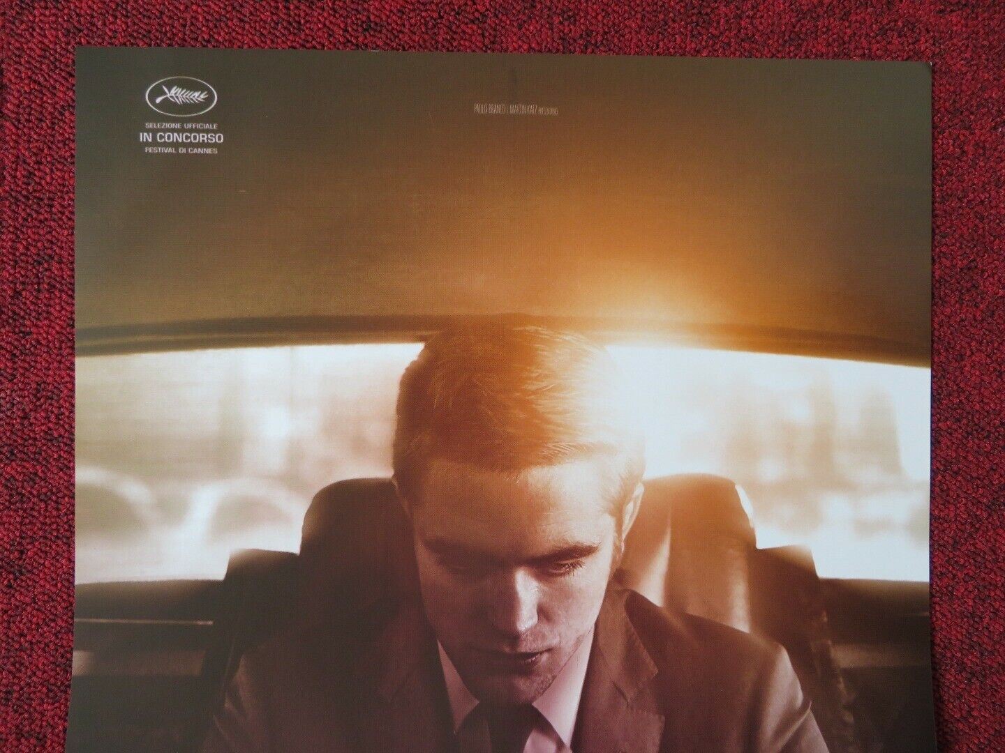 COSMOPOLIS ITALIAN LOCANDINA (26.5"x12.5") POSTER PATTINSON CRONENBERG 2012