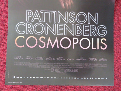 COSMOPOLIS ITALIAN LOCANDINA (26.5"x12.5") POSTER PATTINSON CRONENBERG 2012