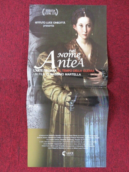 NEI NOME DI ANTEA ITALIAN LOCANDINA (26.5"x12.5") POSTER GIOVANNA ROTONDI 2018