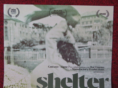 SHELTER: FAREWELL TO EDEN ITALIAN LOCANDINA (26.5"x12.5") POSTER ENRICO MASI