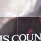 COUNTRY FOLDED US ONE SHEET POSTER JESSICA LANGE SAM SHEPARD 1984