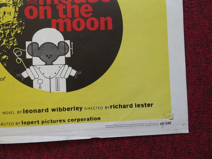 THE MOUSE ON THE MOON FOLDED US ONE SHEET POSTER MARGARET RUTHERFORD 1963