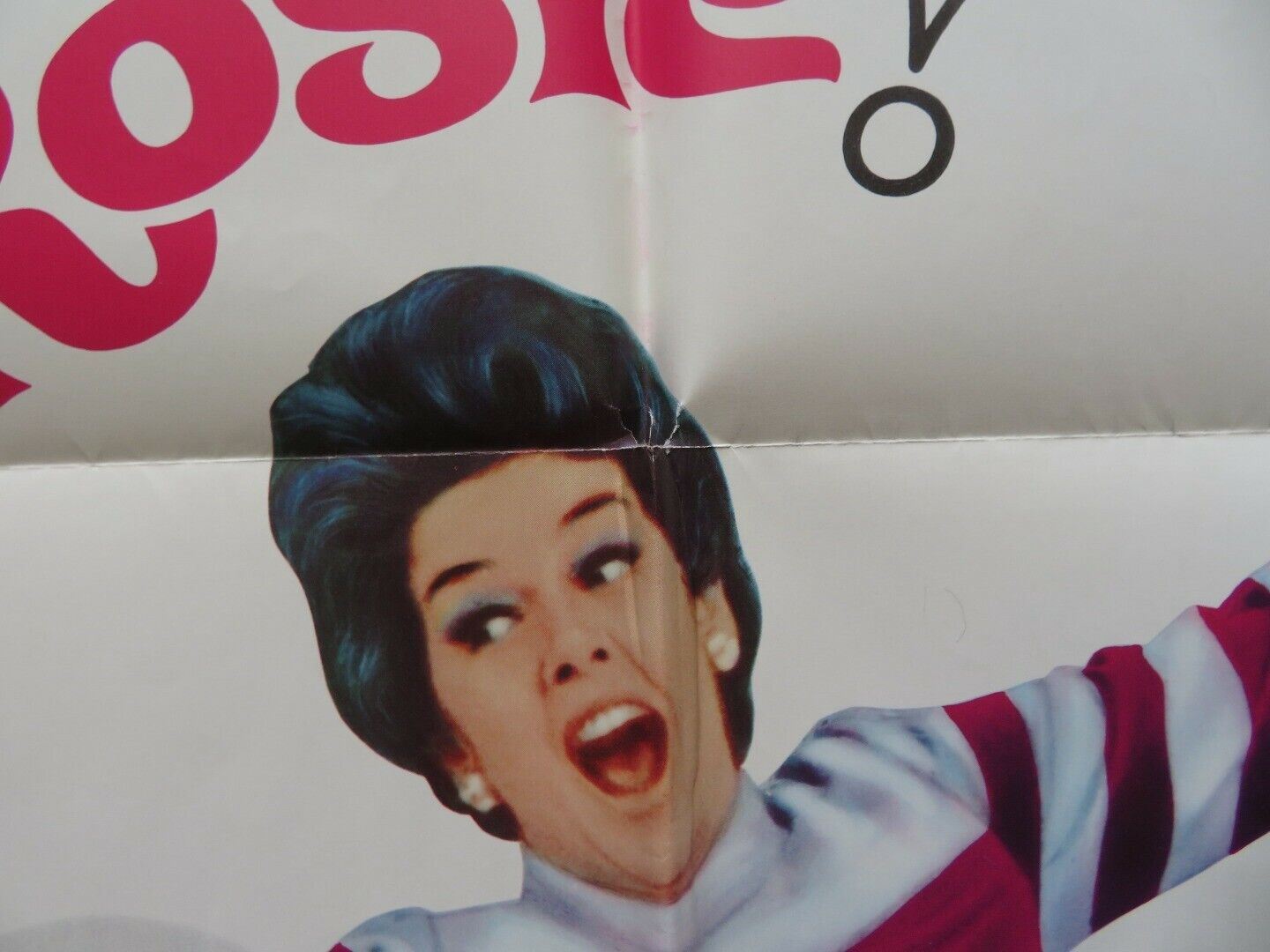 ROSIE! FOLDED US ONE SHEET POSTER ROSALIND RUSSELL SANDRA DEE 1967