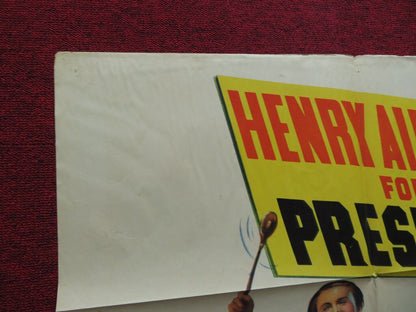 HENRY ALDRICH FOR PRESIDENT FOLDED US ONE SHEET POSTER JIMMY LYDON PREISSER 1941