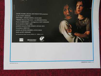 THE TURN OF THE SCREW ITALIAN LOCANDINA (27.5"x13") POSTER PATZY KENSIT 1993