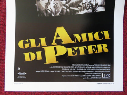 PETER'S FRIENDS ITALIAN LOCANDINA (27.5"x13") POSTER EMMA THOMPSON 1994