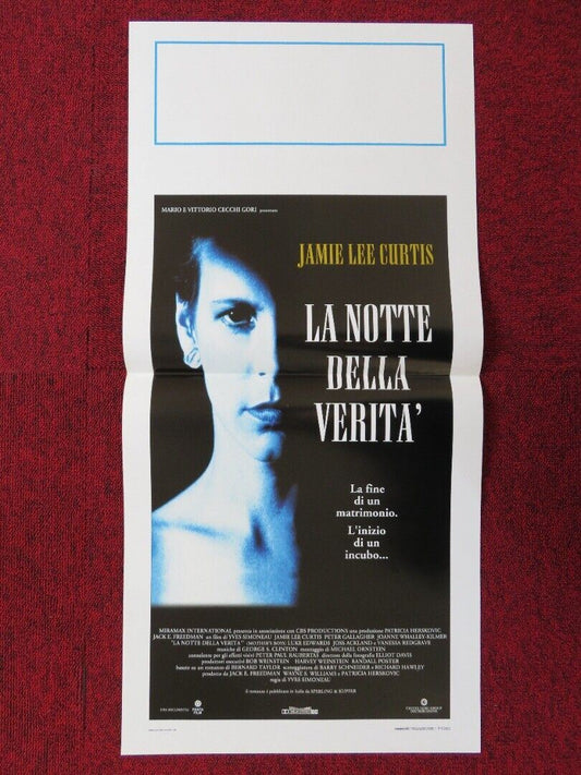 MOTHER'S BOYS ITALIAN LOCANDINA (27.5"x13") POSTER JAMIE LEE CURTIS 1995