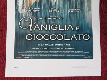 VANIGLIA E CIOCCLATO ITALIAN LOCANDINA (27.5"x13") POSTER MARIA GRAZIA 2004