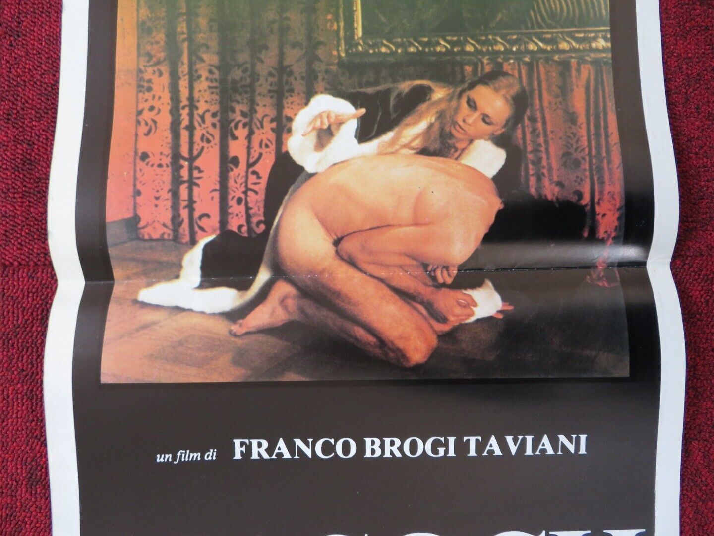 MASOCH ITALIAN LOCANDINA (27.5"x13")POSTER FRANCO BROGI TA VIANI PAOLO MALCO '80