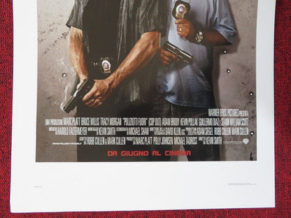 COP OUT ITALIAN LOCANDINA (27.5"x13") POSTER BRUCE WILLIS TRACY MORGAN 2004