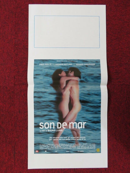 SOUND OF THE SEA ITALIAN LOCANDINA (27.5"x13") POSTER EDUARD FERNANDEZ 2001