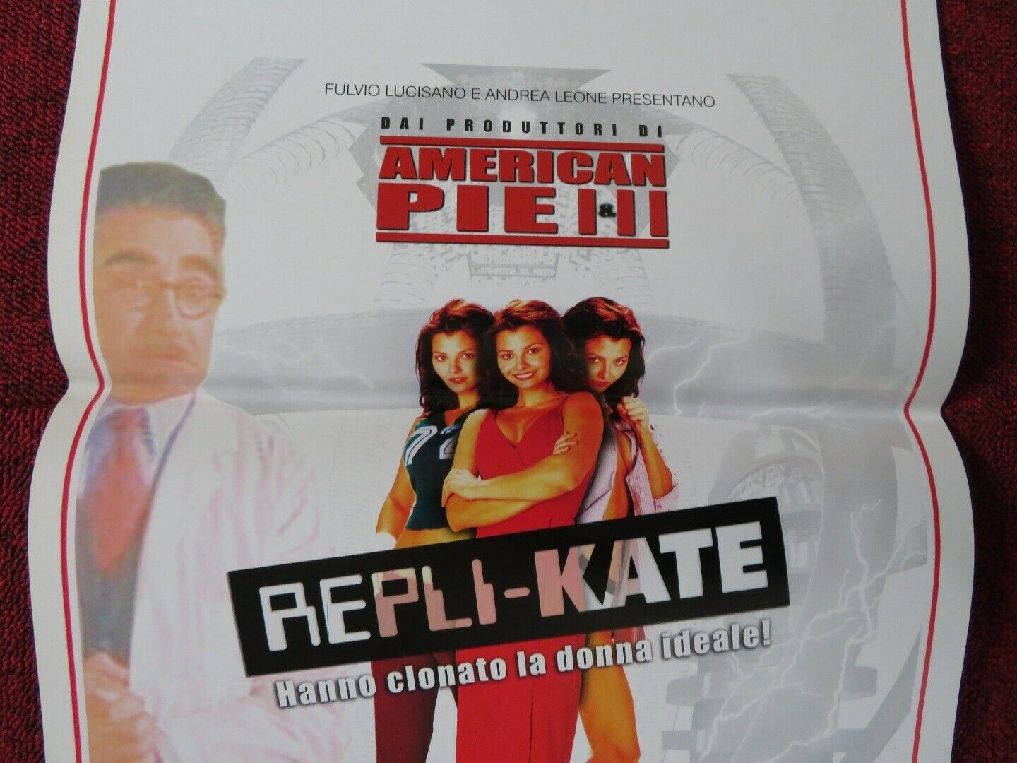 REPLI-KATE  ITALIAN LOCANDINA (27.5"x13") POSTER ALI LANDRY JAMES RODAY 2002