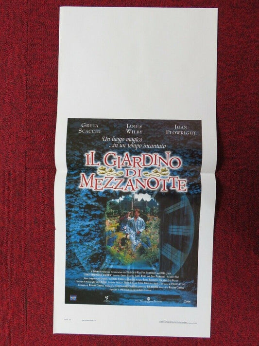 TOM'S MIDNIGHT GARDEN ITALIAN LOCANDINA (27.5"x13") POSTER JAMES WILBY 1999