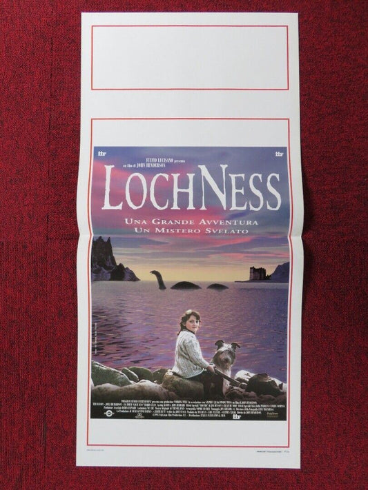 LOCHNESS  ITALIAN LOCANDINA (27.5"x13") POSTER TED DANSON JOELY RICHARDSON 1996