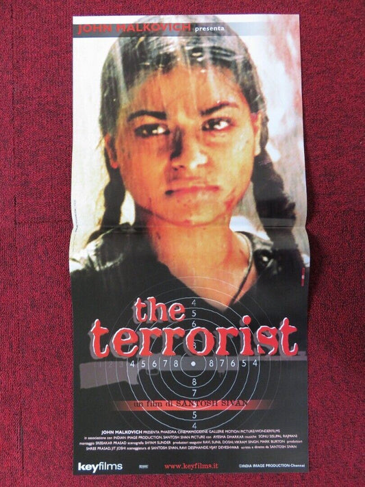 THE TERRORIST  ITALIAN LOCANDINA (25"x12.5") POSTER SANTOSH SIVAN 1998