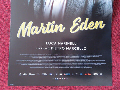 MARTIN EDEN  ITALIAN LOCANDINA (26.5"x12.5") POSTER LUCA MARINELLI 2019