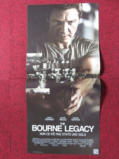 THE BOURNE LEGACY ITALIAN LOCANDINA (26.5"x12.5") POSTER EDWARD NORTON 2012