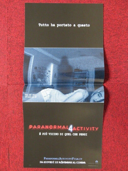 PARANORMAL ACTIVITY 4  ITALIAN LOCANDINA (26.5"x12.5") POSTER KATHRYN NEWTON '12