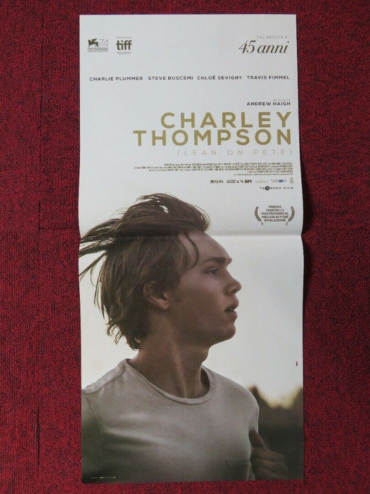 LEAN ON PETE  ITALIAN LOCANDINA (26.5"x12.5") POSTER CHARLEY PLUMMER 2017