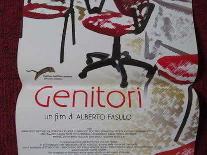 GENITORI  ITALIAN LOCANDINA (27.5"x13") POSTER ANNA PECCI ANTONELLA SORGON '15