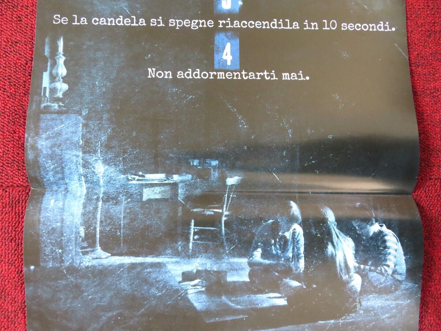THE MIDNIGHT MAN ITALIAN LOCANDINA (26.5"x12.5") POSTER TRAVIS ZARIWNY 2018